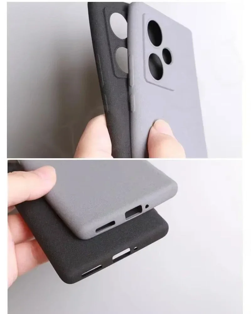 Ultra-Thin Matte Sandstone Soft Case - Enhanced Protection Silicone TPU Bumper