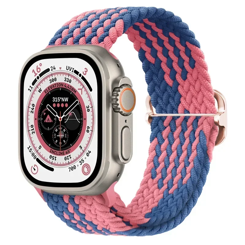 Adjustable Nylon Strap for Smartwatch - Versatile & Stylish Bracelet Band