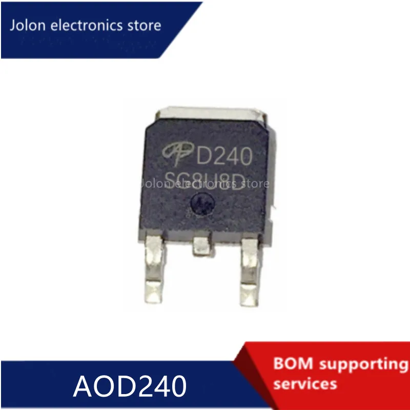 

New original AOD240 N-channel 40V70A field effect tube IC chip package TO-252