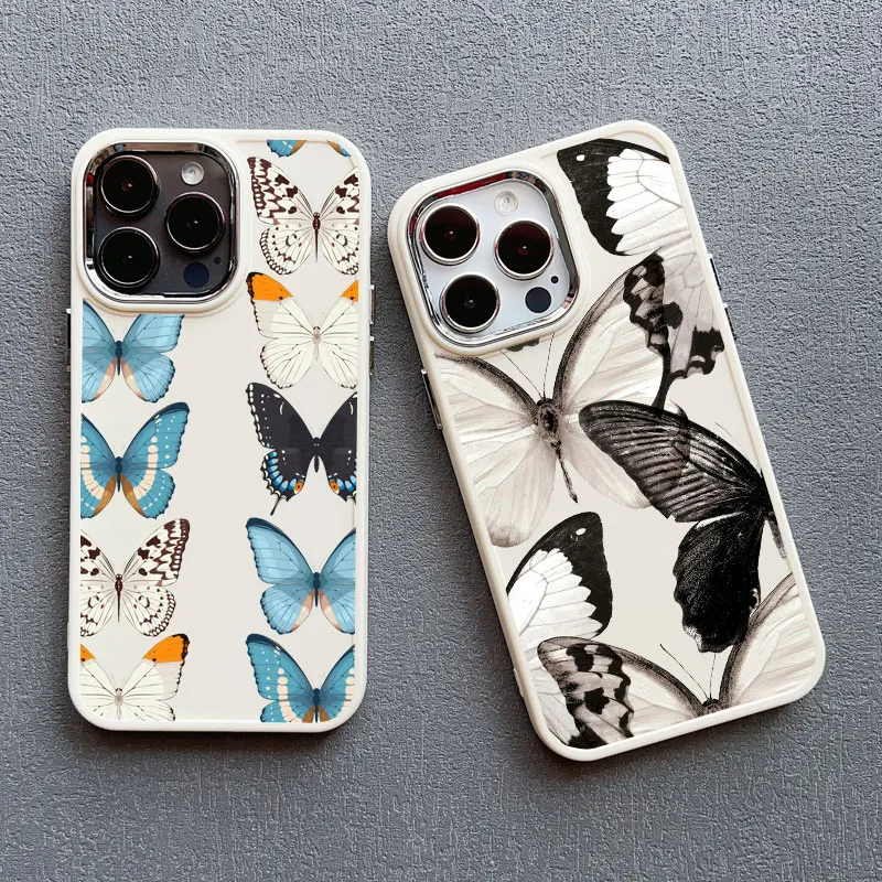 Elegant Butterfly Silicone Phone Case - New Fashion Cover