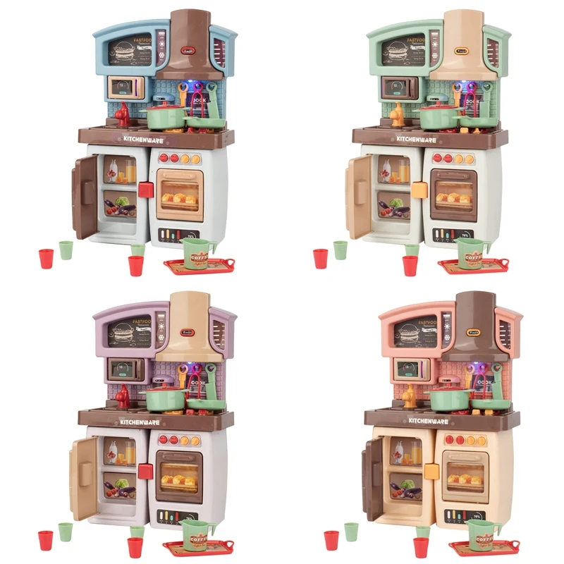

Игрушки для малышей, игровой кухонный набор, аксессуары для кукольного домика, игрушка для ролевых игр, детская посуда, подарок на день рождения для девочки