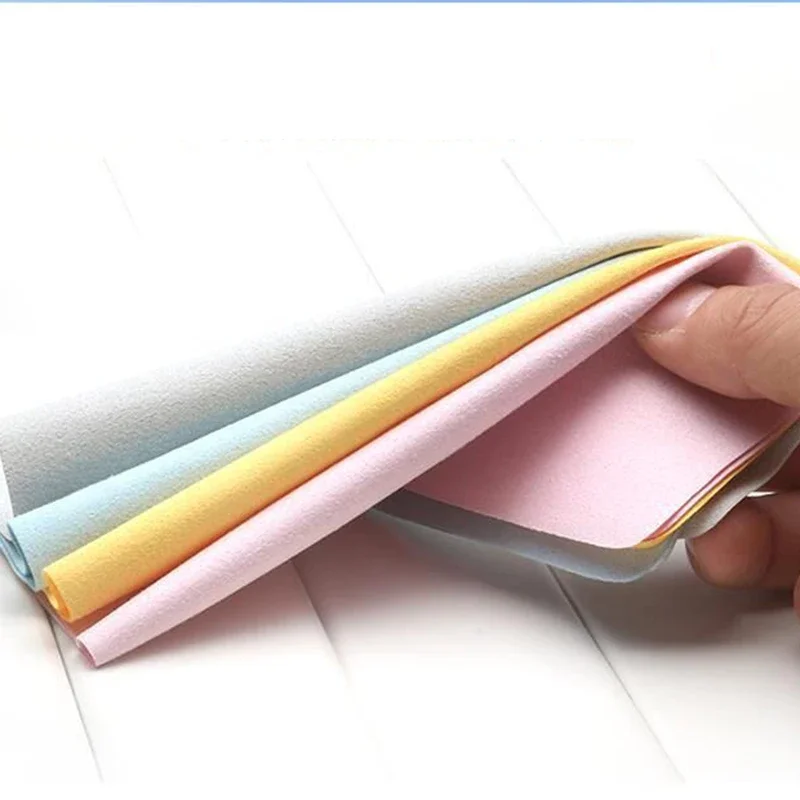 Chamois Glasses Cleaner Microfiber Cleaning Cloth 10pcs/lots Lens Phone Screen Cleaning Wipes