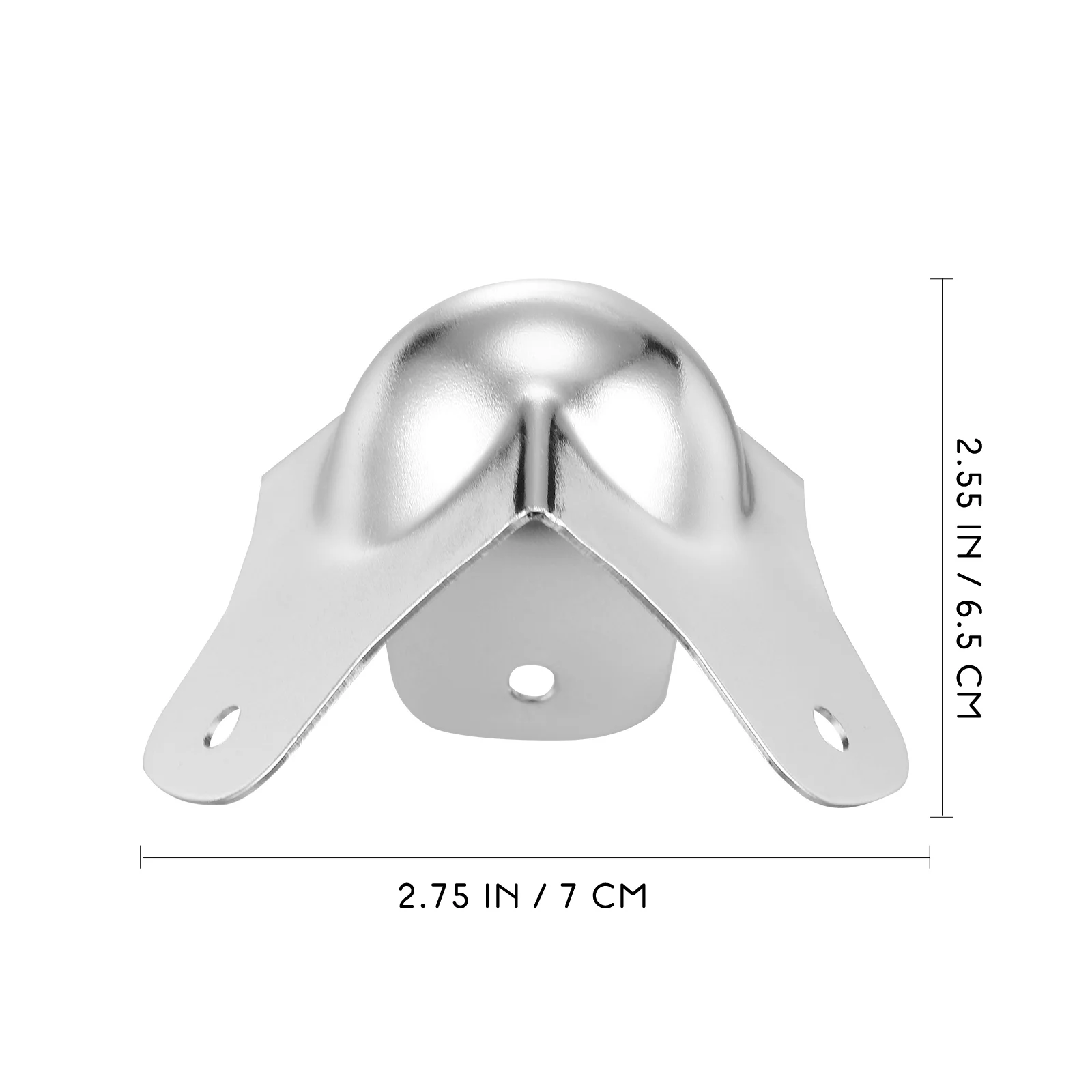 Furniture Corner Protector Furniture Hardware Angled Furniture Hardware 8 Pcs Metal Spherical Shockproof Corner Protectors Sturdy Iron Ball Edge Guards Flight Box Hardware Kit Metal Corner Protector