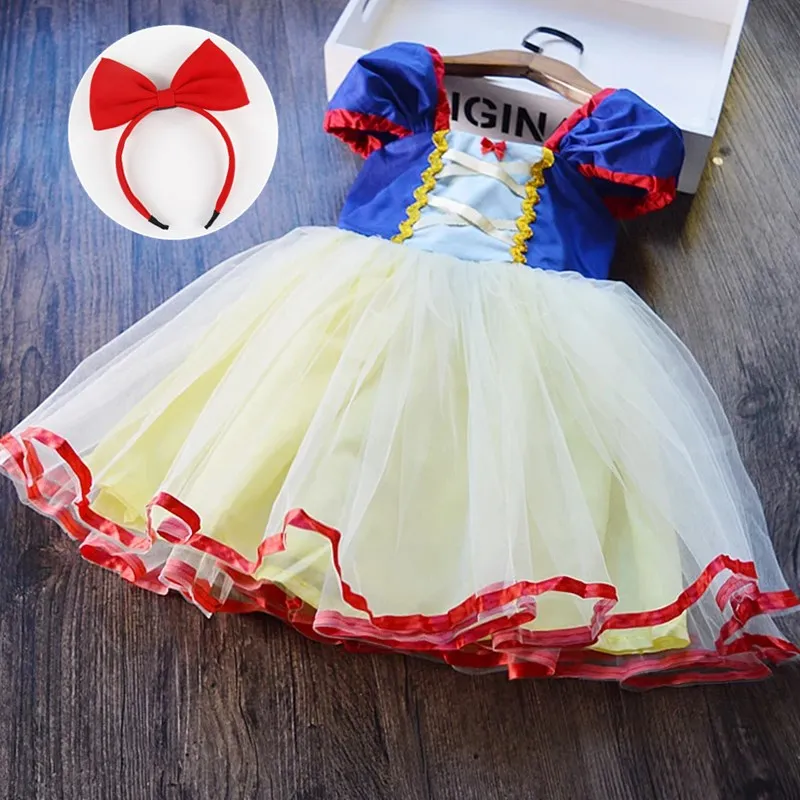 White Tutu Dress Snow White Outfit For Baby Girl Baby Girl Snow