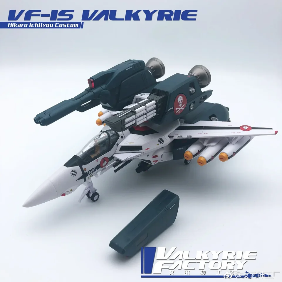 In Stock Valkyrie Factory 1/60 VF-1S Super Valkyrie VF1S VF1J