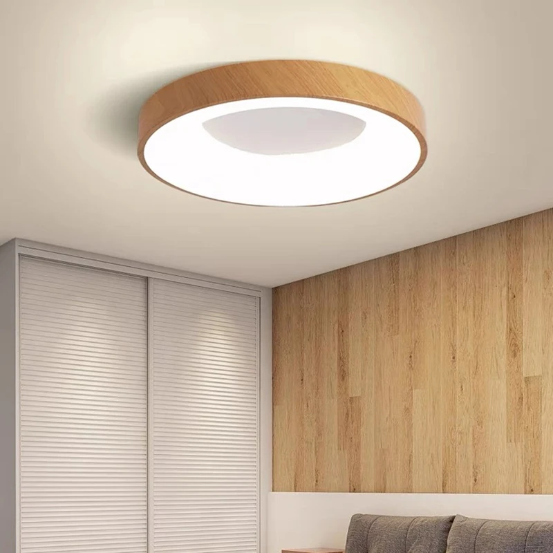 Led Chandelier living room bedroom ceiling lights foyer aisle balcony kitchen fixture Round chandeliers Remote APP dimming light