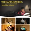Rechargeable Book Light 7 LED Reading Light with 3-Level Warm Cool White Daylight Flexible Easy Clip Night Reading Lamp in Bed 6