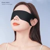Concise Shading Sleep blindfold Sleep Mask Cotton Filled Sleeping Mask Travel Relax Sleeping Eye Mask Ear-hanging Type 5