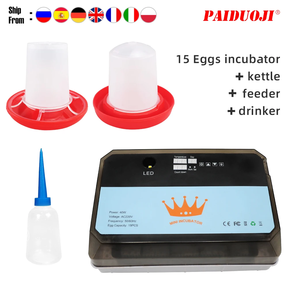 

15 Egg Incubators Fully Automatic Incubators Brooding Machines For The Incubation Of Chickens Ducks Birds And Quail Dropshipping