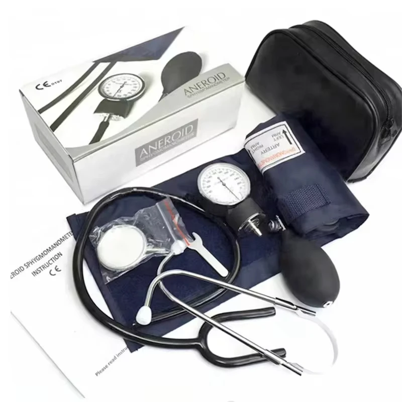 Blood Pressure Monitor ABX Medical Manual BP Cuff Upper Arm Aneroid Sphygmomanometer Tonometer Meter Tester