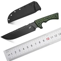 Eafengrow EF146 Fixed Knife 8mm Thick Sleipner Stainless Steel Blade G10 Handle Blade Knife EDC Tool Full Tang Heavy Duty 1