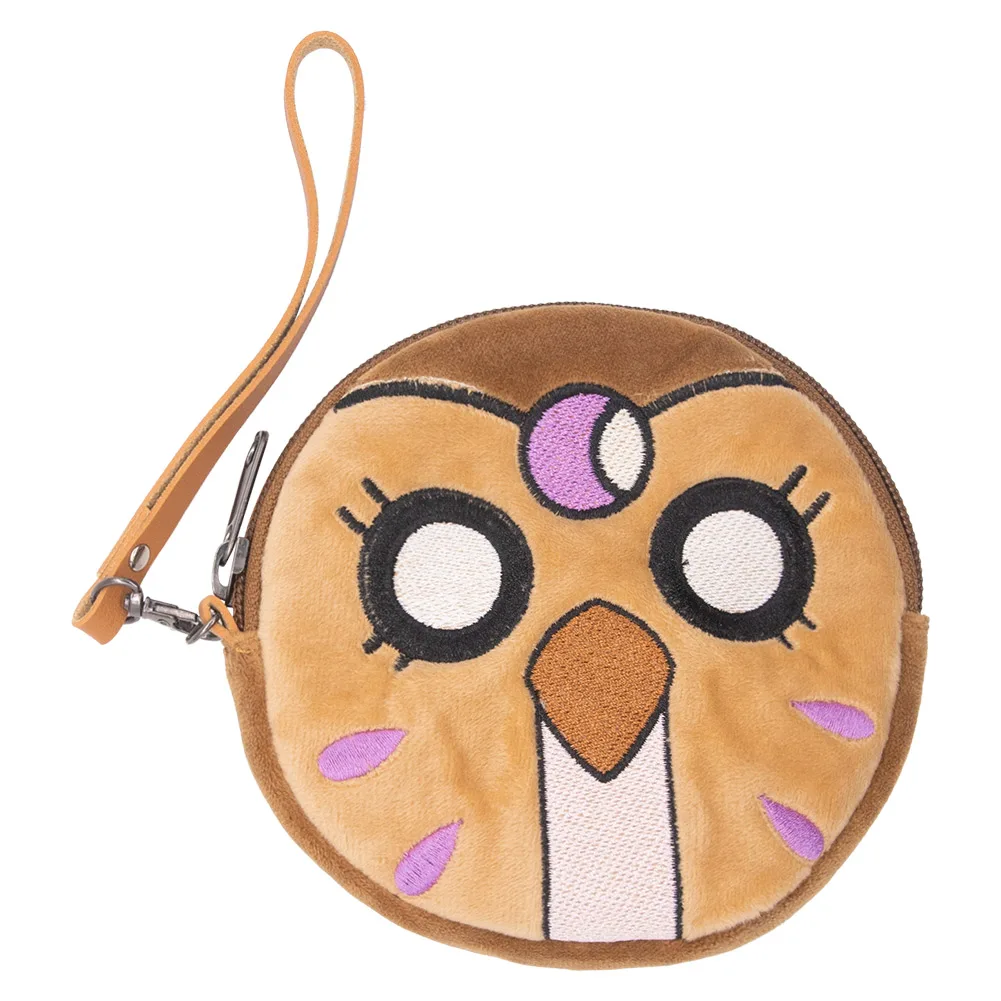 The Owl Cos House Hooty Cosplay Wallet Coin Purse Key Chain Cute Plush Cartoon Purse Bag Accessories Gifts For Boys Girls