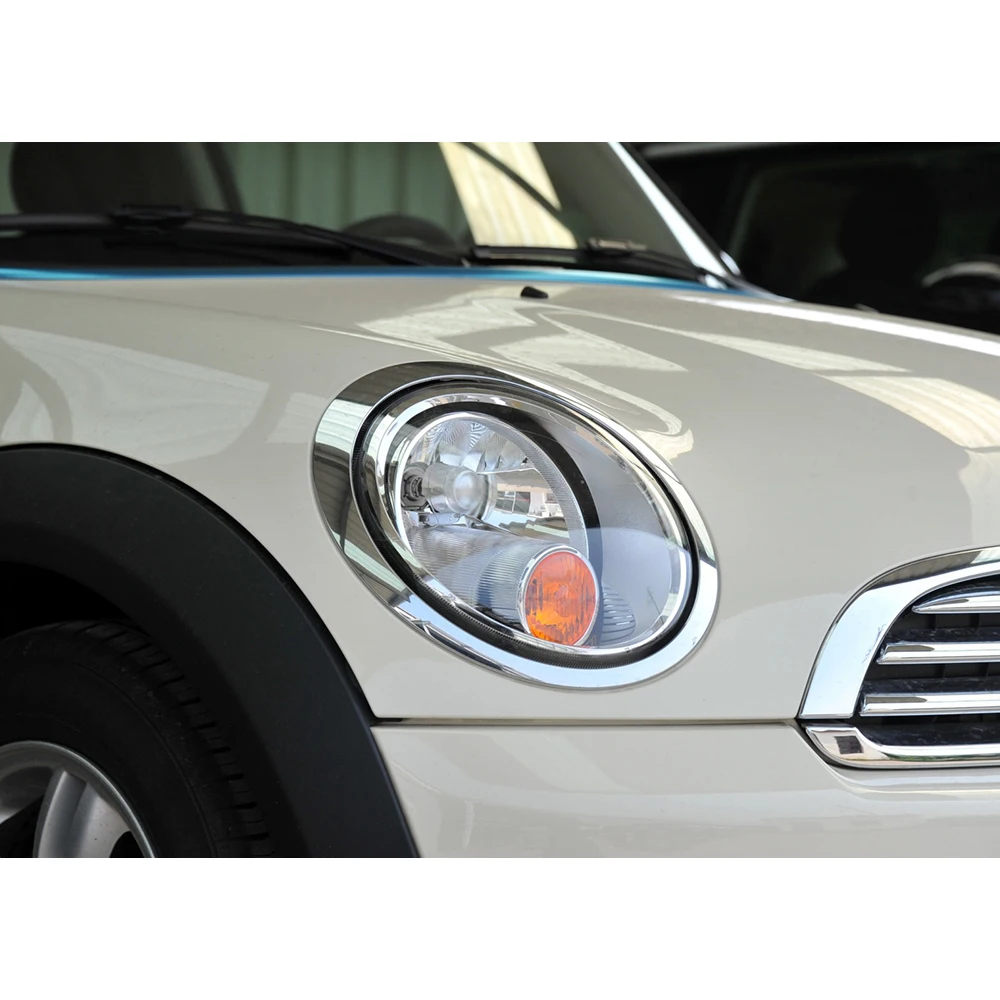 BMW mini r55 r56 2007-2013用の透明カバー,ヘッドライト