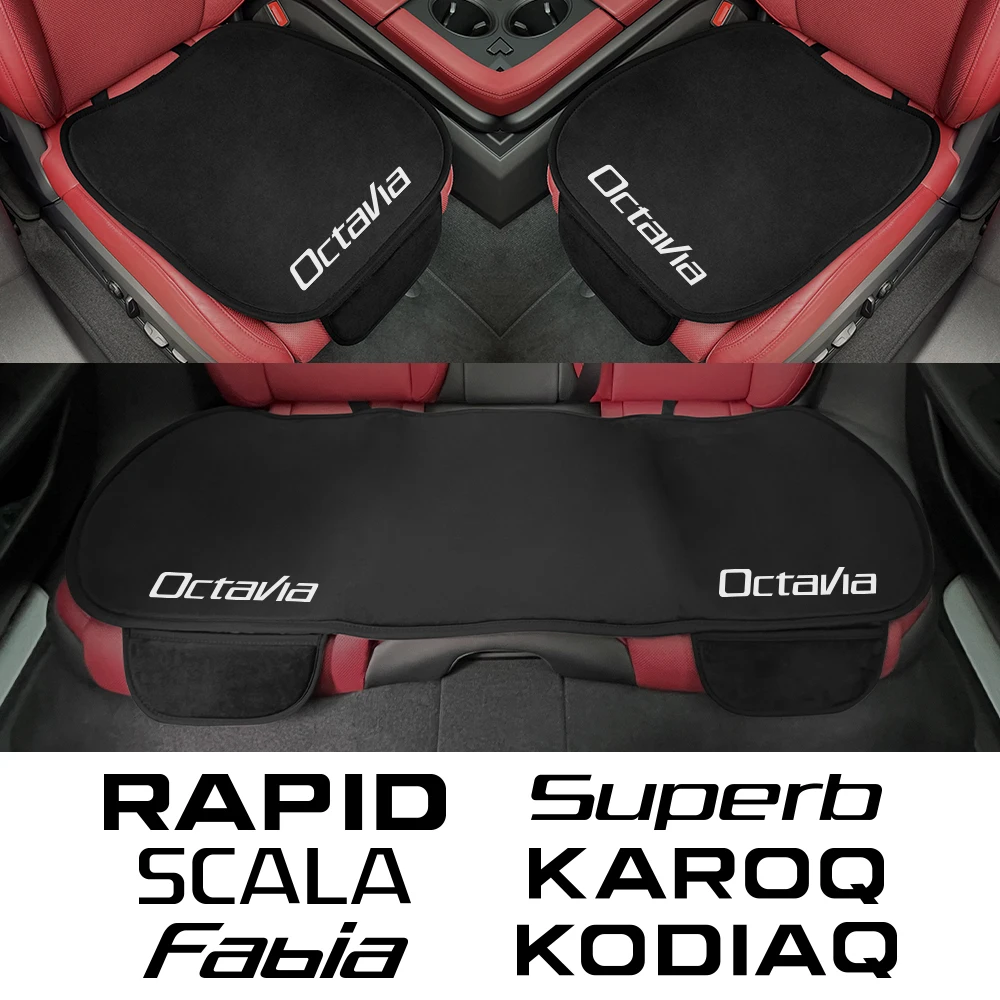 Whole Set Car Seat Cover Cushion Accessories For Skoda Octavia Fabia Rapid Superb Kodiaq Scala