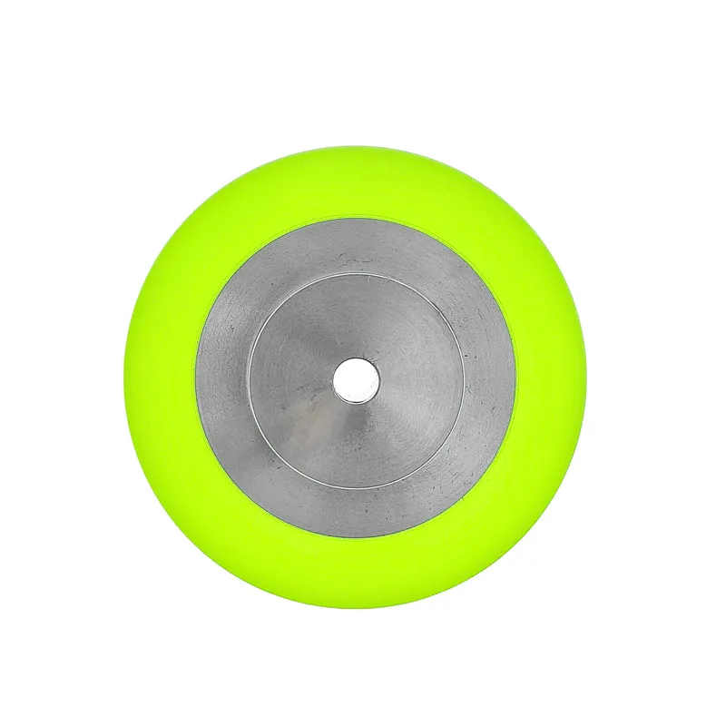 Industrial Encoder Measuring Wheel Shaft hole 6mm Perimeter 200mm Aluminum Polyurethane