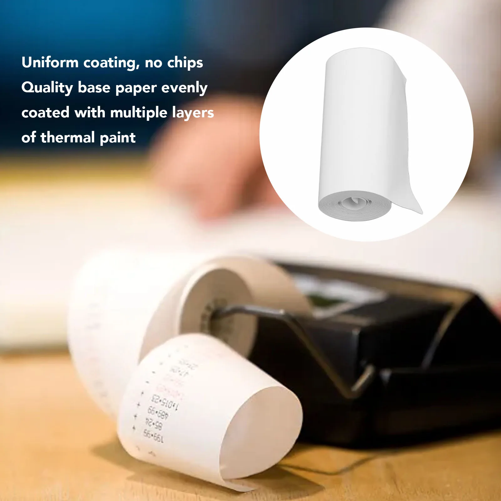 【Sale】20Pcs Thermal Printing Paper Rolls Portable Refill Set Print for Camera Notes Labels 57x25mm