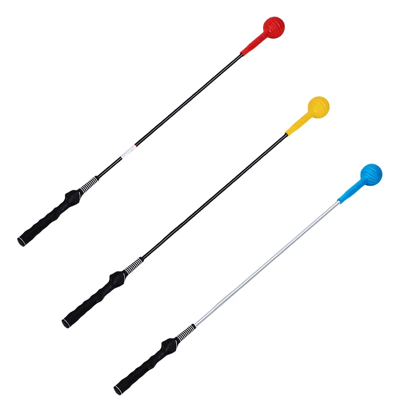 

Golf Swing Stick 1.15M Comfortable Gripping Golf Training Aid Club Trainer Golf Trainer for Practicing Speed Practice