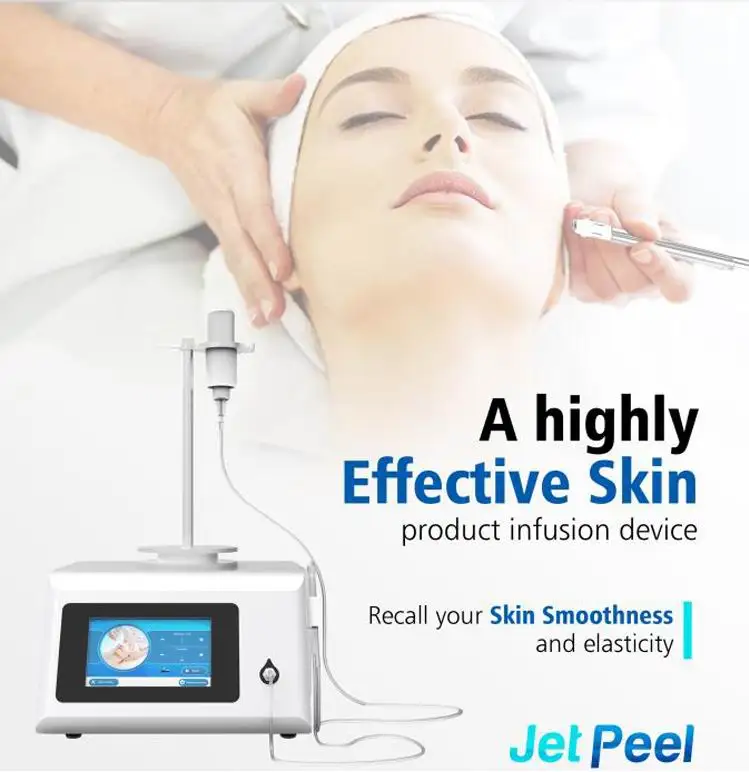 Water jetpeel facial machine aqua oxygen peel facial jet beauty machine 6 bar peeling needleless injection oxygen jet