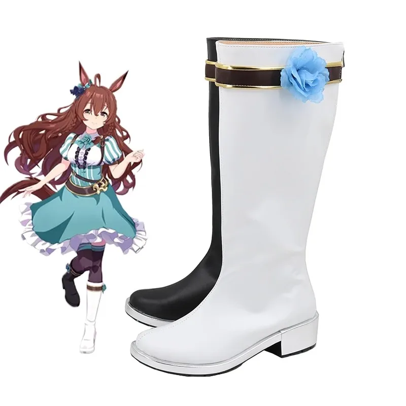 Umamusume Pretty Derby: Mejiro Bright | Racing Shoes Cosplay Prop for Halloween Christmas Party 19 Umamusume Mejiro Bright Racing Shoes Cosplay Prop