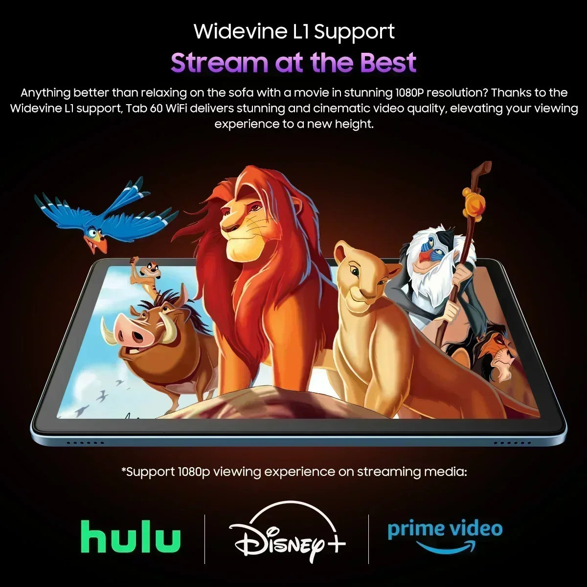 New Blackview Tab 60 WIFI Tablet 10.1Inch HD IPS Display Widevine L1 Android 14 12GB(4+8Expand) 128GB 5100mAh Battery PC Pad 3
