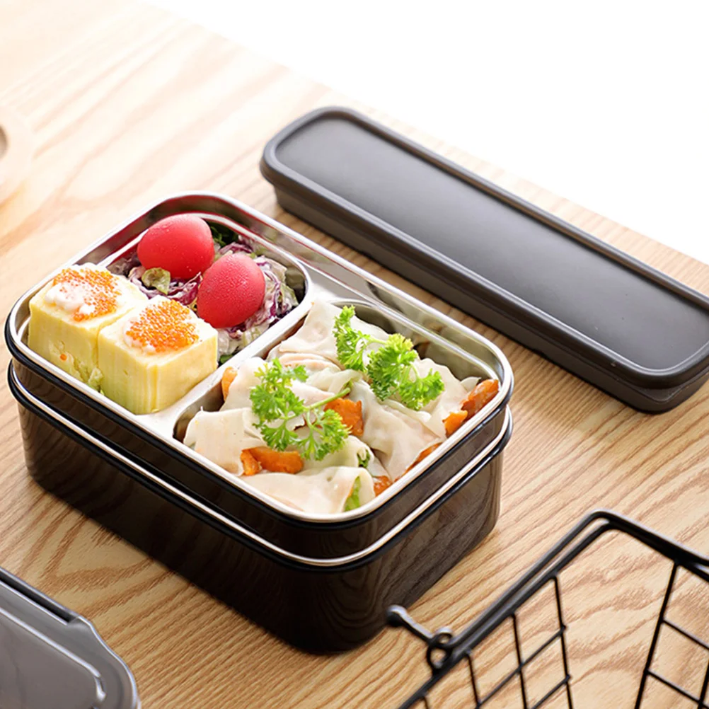 

Lunch Box Food Container Insulation Portable Useful Holder Silicone Thermal Student