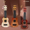 Children Simulation Guitar Mini 4 Strings Ukulele Musical Instruments Toy Kids Guitar Beginners Baby Early Education Toy Gift 3