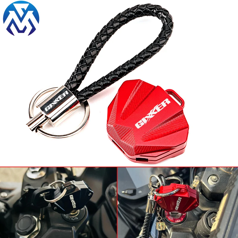 Брелок для Suzuki GIXXER 250 SF 150 125 155 150 125 2018-2024 + аксессуары для мотоцикла CNC брелок для ключей