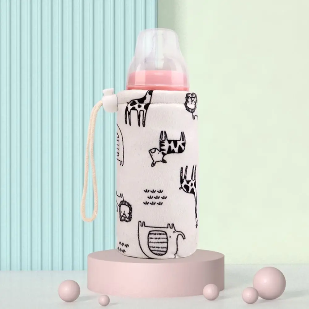 Insulation Bag Baby Feeding Milk Warmer Baby Bottle Stroller Hang Bag Mommy Clutch Bag Bottle Holder Stroller Accessories