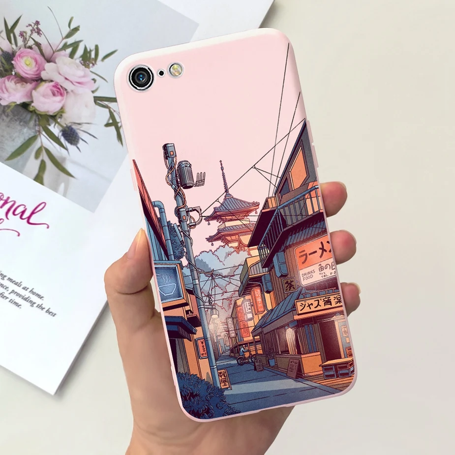 Cute Astronauts Soft Silicone Matte Phone Case
