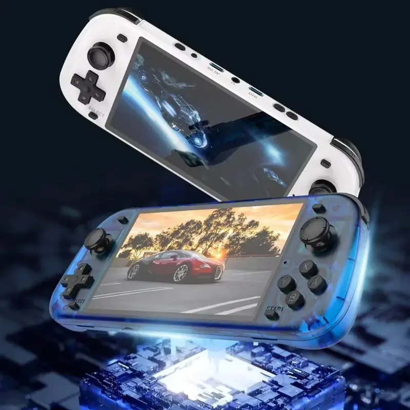 R50S Retro Handheld Games Console Linux System 128G 5.1inch IPS Screen Two-player 20000+ classic games