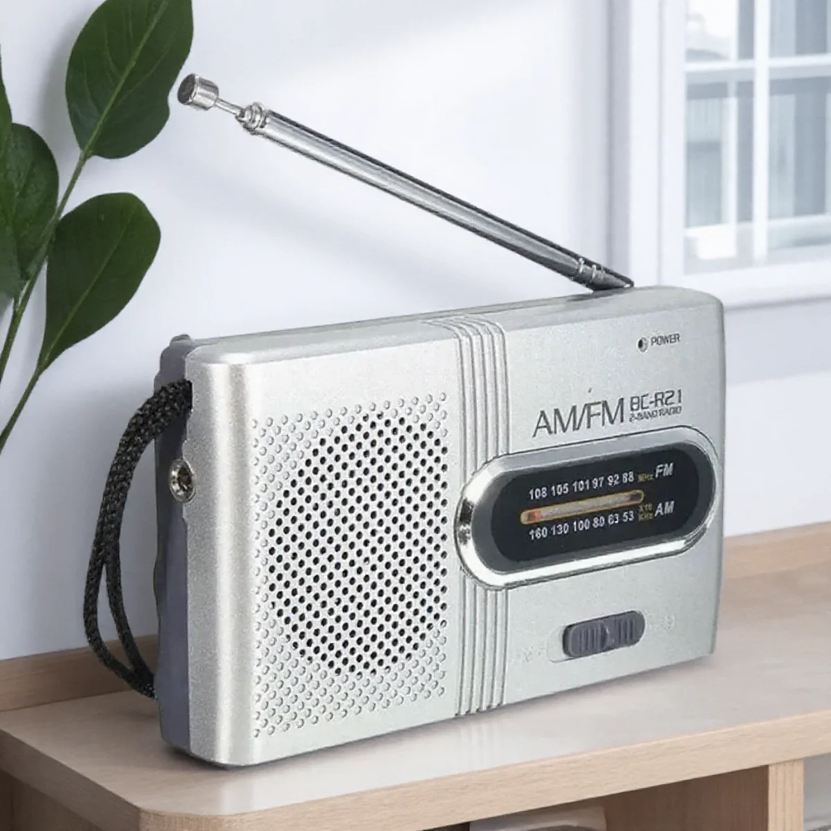 Retekess TR110 Rádio Portátil SSB Receptor de Banda Completa NOAA