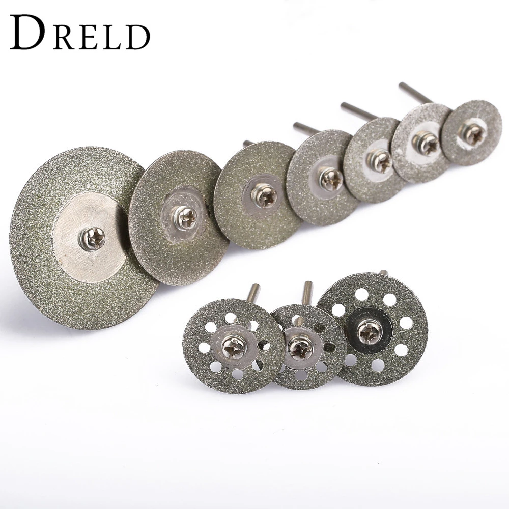 10PCS Diamond Cutting Disc Cut off Wheel Saw Blade Tool Set for Dremel Rotary 10PCS Diamond Cutting Disc Cut off Wheel Saw Blade Tool Set for Dremel Rotary