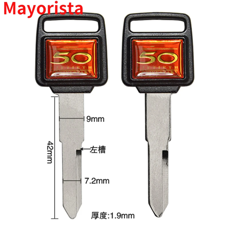 

Mayorista For Honda Suitable CB400 Hyper VTEC400 Model Embryo Uncut Blank Key Motorbike Parts fit CB 400 Motorcycle Accessories