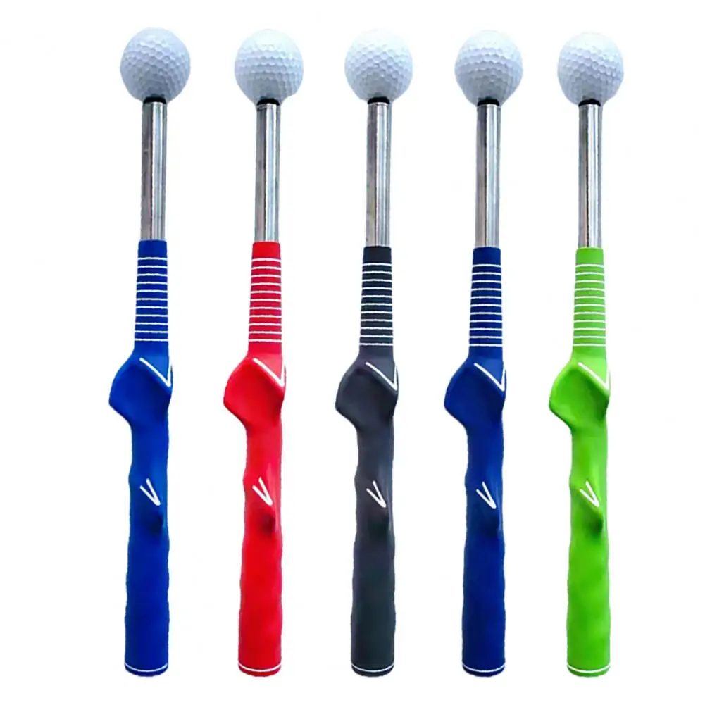 

Telescopic Golf Swing Practice Stick with Non-slip Rubber Handle Ergonomic Grip Golf Swing Trainer Golf Training Aid