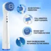 16/20PCS Soft Bristle Sensitive Gum Replacement Brush Head for Oral B Electric Toothbrush 2