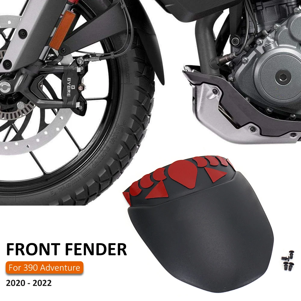 

Motorcycle Front Mudguard Fender Rear Extender Extension For 390 ADVENTURE Adventure ADV 2020 - 2022
