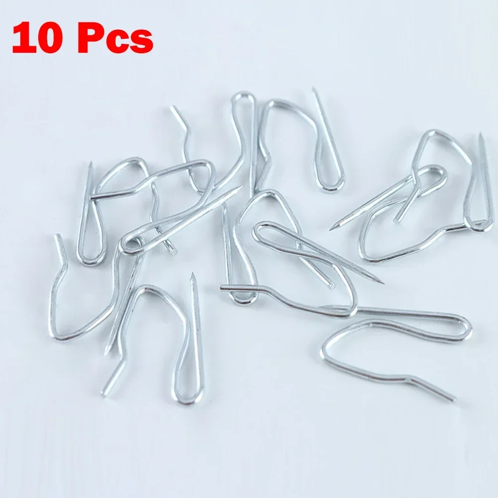 Set of Metal Curtain Hooks for Window Treatments - Home Hardware Accessories