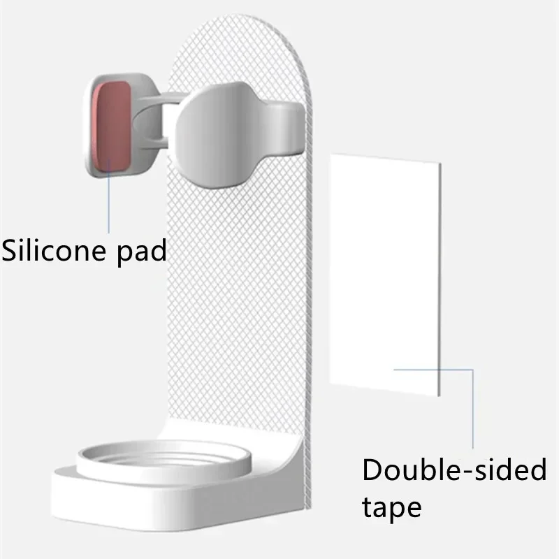 Toothbrush Stand Rack Organizer Electric Toothbrush Wall-Mounted Holder Space Saving No Punching Bathroom Accessories toothbrush holder,bathroom storage rack