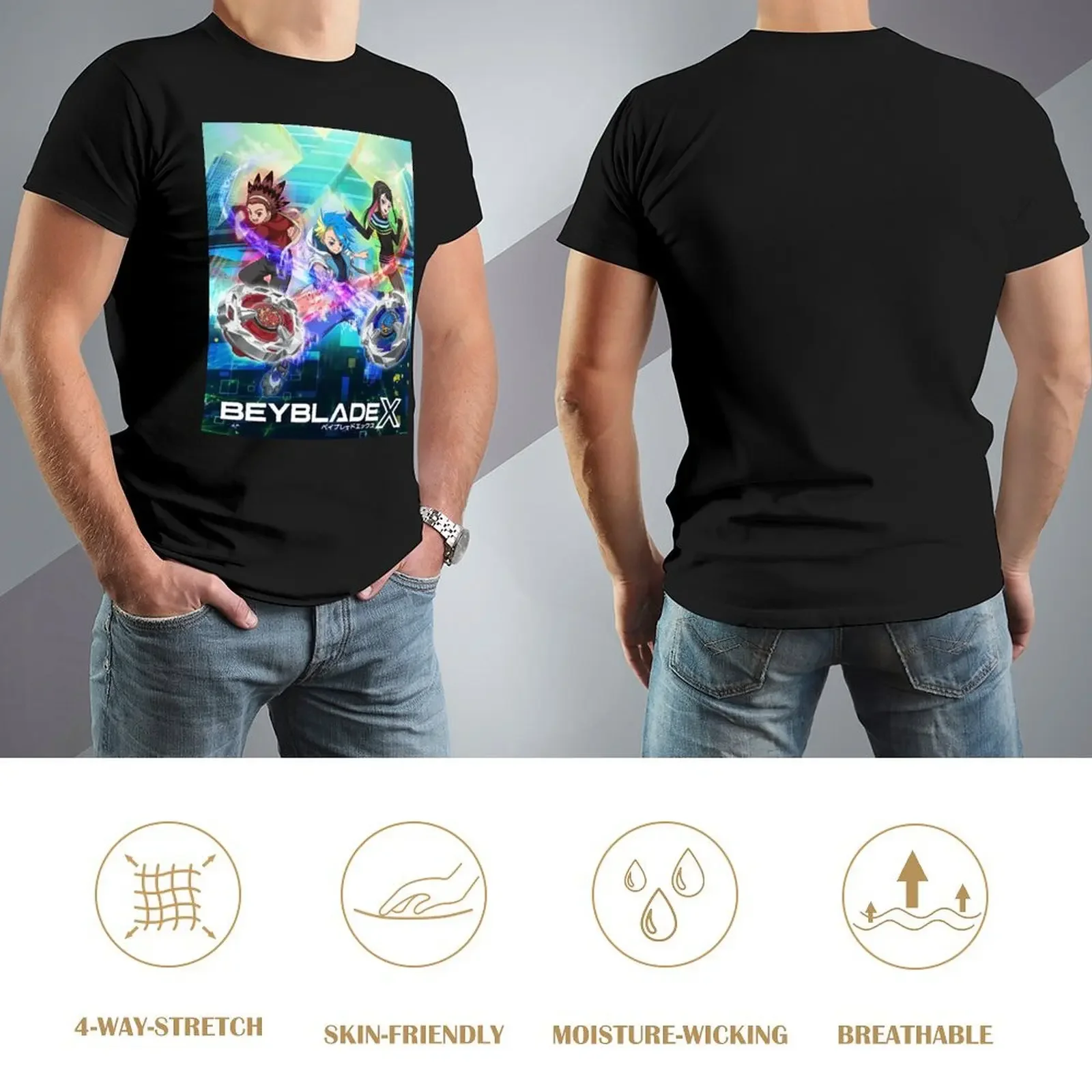 Beyblade X T-Shirt customs summer clothes shirts graphic tees