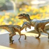 Simulated Raptor Model Dinosuar Figure Realistic Jurassic Dino World Model Toy Christday Birthday Gift For Boys Educational Toy 3