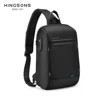 Kingsons/Vgoal Anti-theft Waterproof Single Shoulder Backpack For Men Laptop 14/13.3 inch W/ USB Charging Port&TSA Customs Lock 6