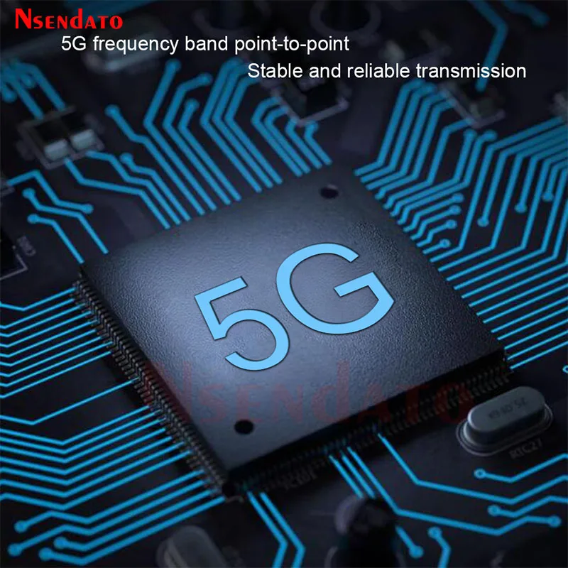 Measy AV550 5.8G Wireless AV Transmitter Receiver Audio Video SD TV AV Signal Sender receiver With IR Romote 500M / 1630FT