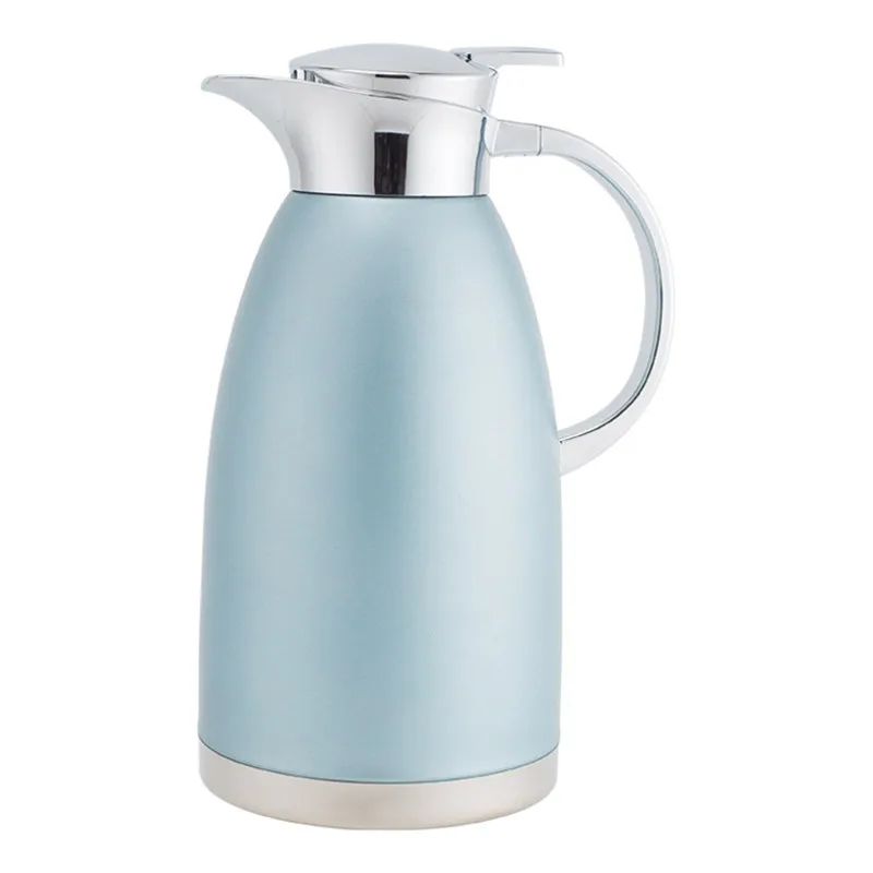

Stainless Steel Water Jug Double Layer Insulated Vacuum Bottle Coffee Tea Kettle Thermos Bottles Water Carafe Kitchen Supplies