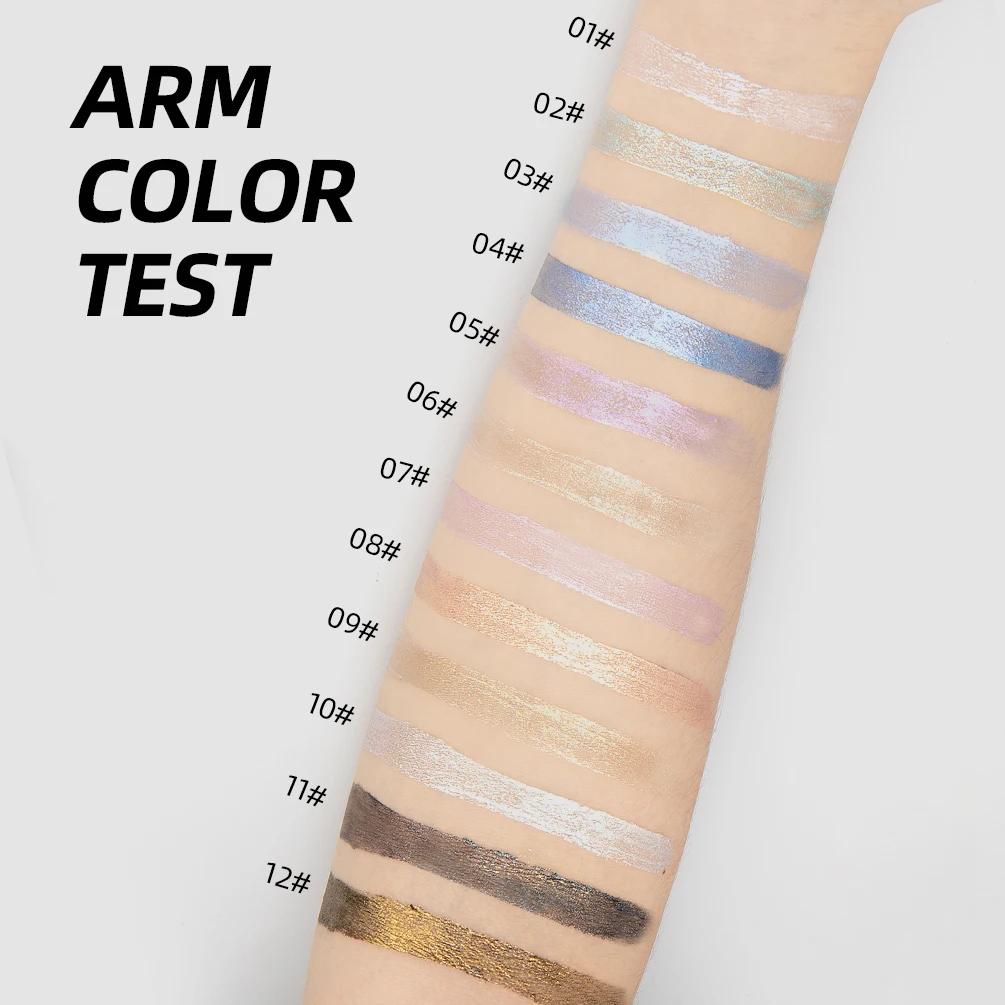 Eye Shadow Eyeshadow Stick Glitter Makeup Accessories Eyeshadow Stick Makeup Glitter Eye Shadow 15 Colors Eyeshadow Pigment Waterproof Liquid Shiny Cosmetics