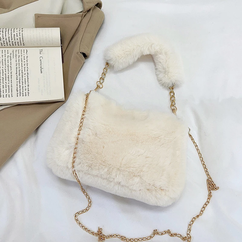 Borsa A Tracolla Morbida A Forma Di Pecora - Peluche Per Ragazze, Regalo Carino Per Amanti Animali, Colori Grigio/Marrone/Bianco - 3