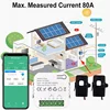 WiFi Smart Bidirectional Power Monitor with Dual Channel Electricity Meter with Current Transformer with Buzzer Alarm Power 5