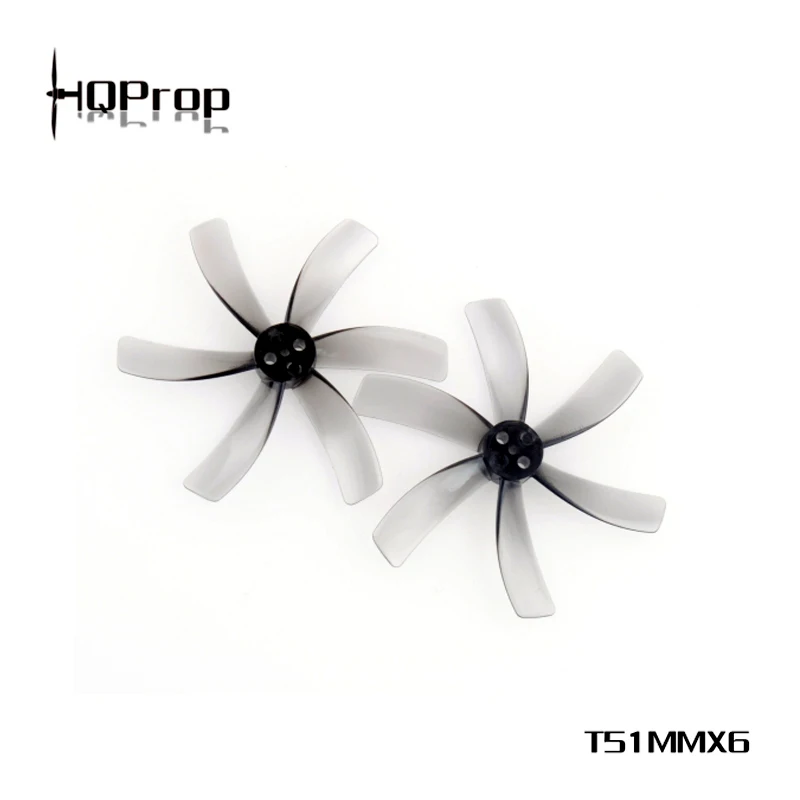 

10Pairs(10CW+10CCW) HQPROP T51MMX6 51mm 6-Blade PC Propeller for RC FPV Freestyle 2inch Cinewhoop Ducted Drones DIY Parts