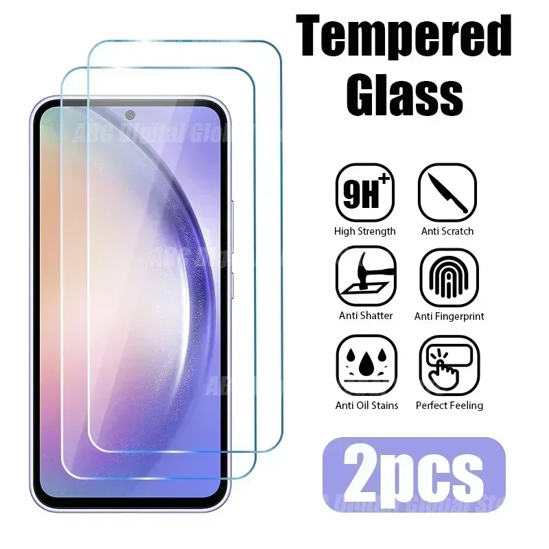 

Закаленное стекло для Samsung Galaxy A73, A52, A33, A23, A13, A52S, 2 шт.