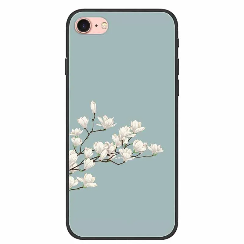 Chic Silicone Soft Phone Case - Elegant Cover Protector & Bumper Shell
