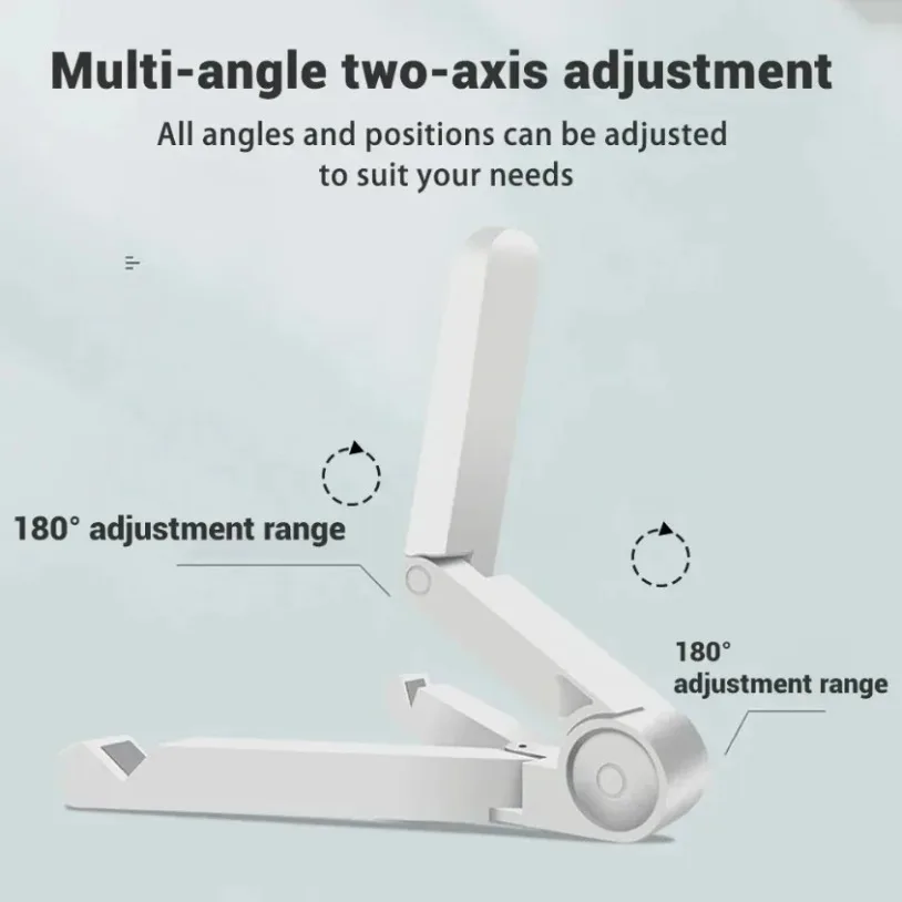Portable Folding Tablet Phone Triangular Phone Stand Easy To Carry Mobile Phone Fixed Tablet Stand For Samsung Xiaomi iPad Stand